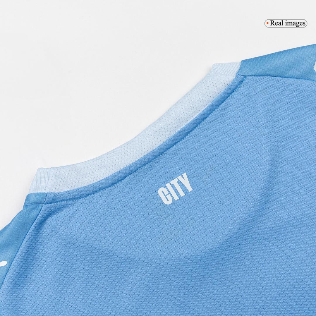 Manchester City 2026/27 Home Soccer Jersey - DOKU #11