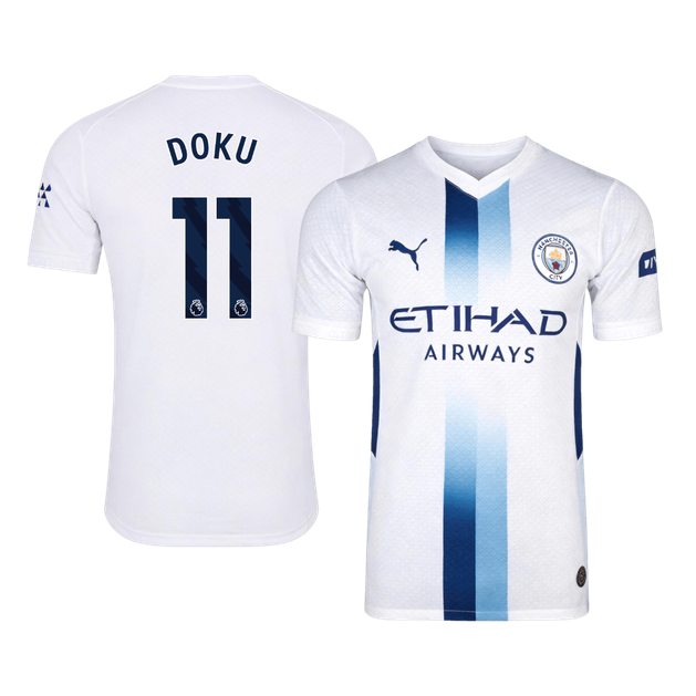 Manchester City 2026/27 Third Away Soccer Jersey - DOKU #11 (Player Edition)