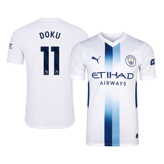 Manchester City 2026/27 Third Away Soccer Jersey - DOKU #11 (Player Edition)