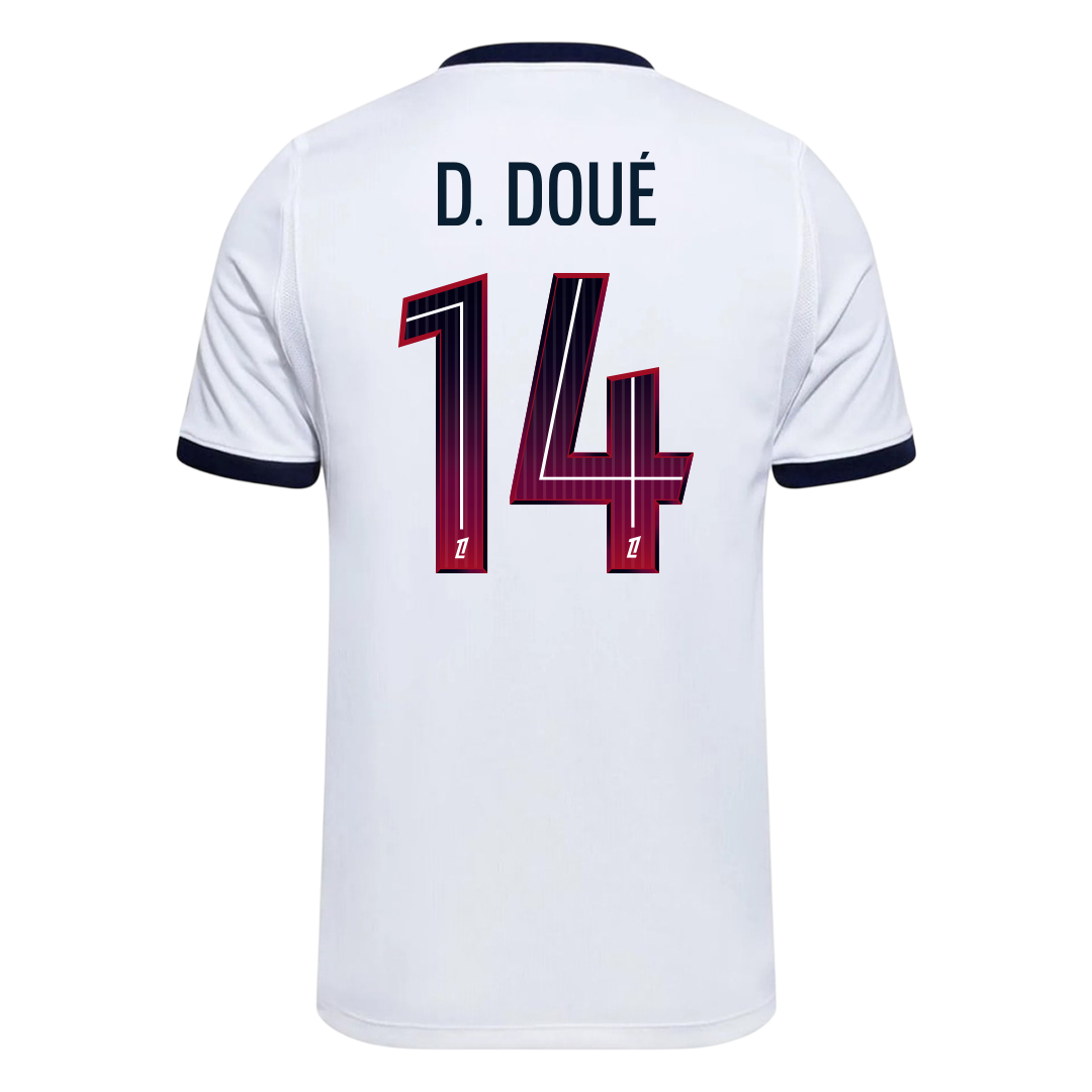 PSG 2026/27 Away Soccer Jersey - D. DOUÉ #14