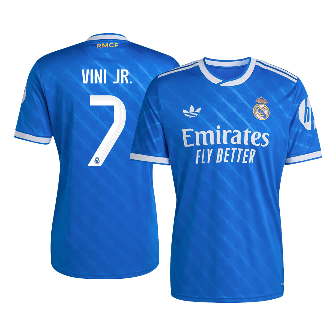 VINI JR. #7 Men's Real Madrid 2025/26 Third Away Soccer Jersey