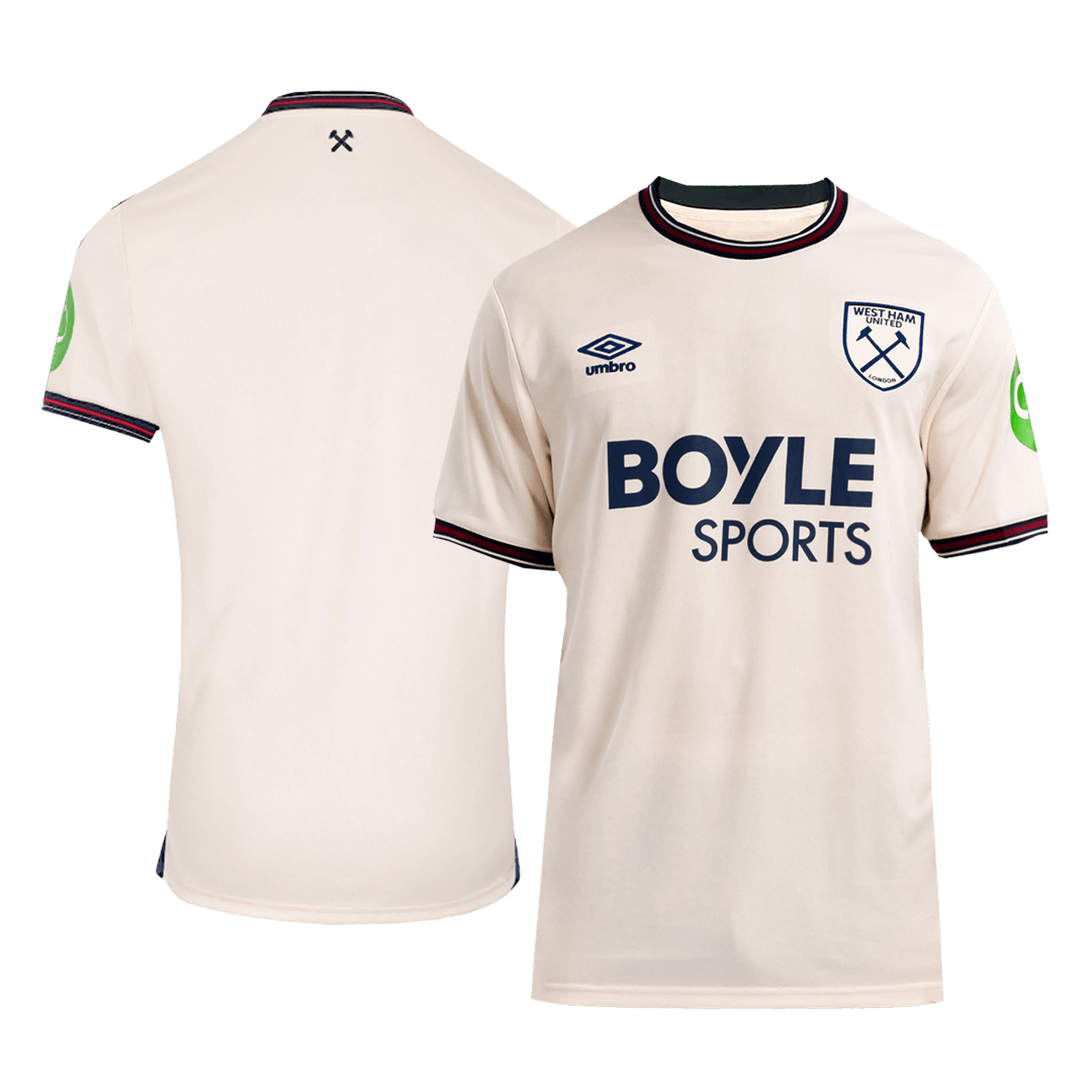 Men's West Ham United 2025/26 Away Soccer Jersey
