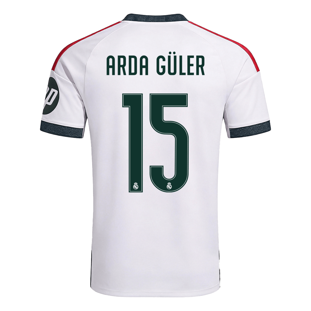 Real Madrid 2026/27 Home Soccer Jersey - ARDA GÜLER #15