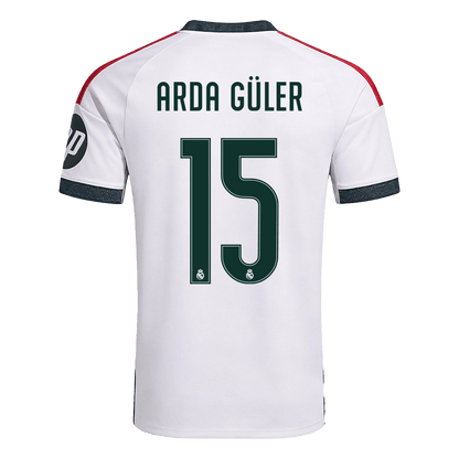 Real Madrid 2026/27 Home Soccer Jersey - ARDA GÜLER #15