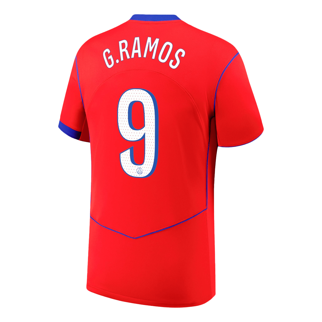 G.RAMOS #9 Men's PSG 2025/26 Third Away Soccer Jersey
