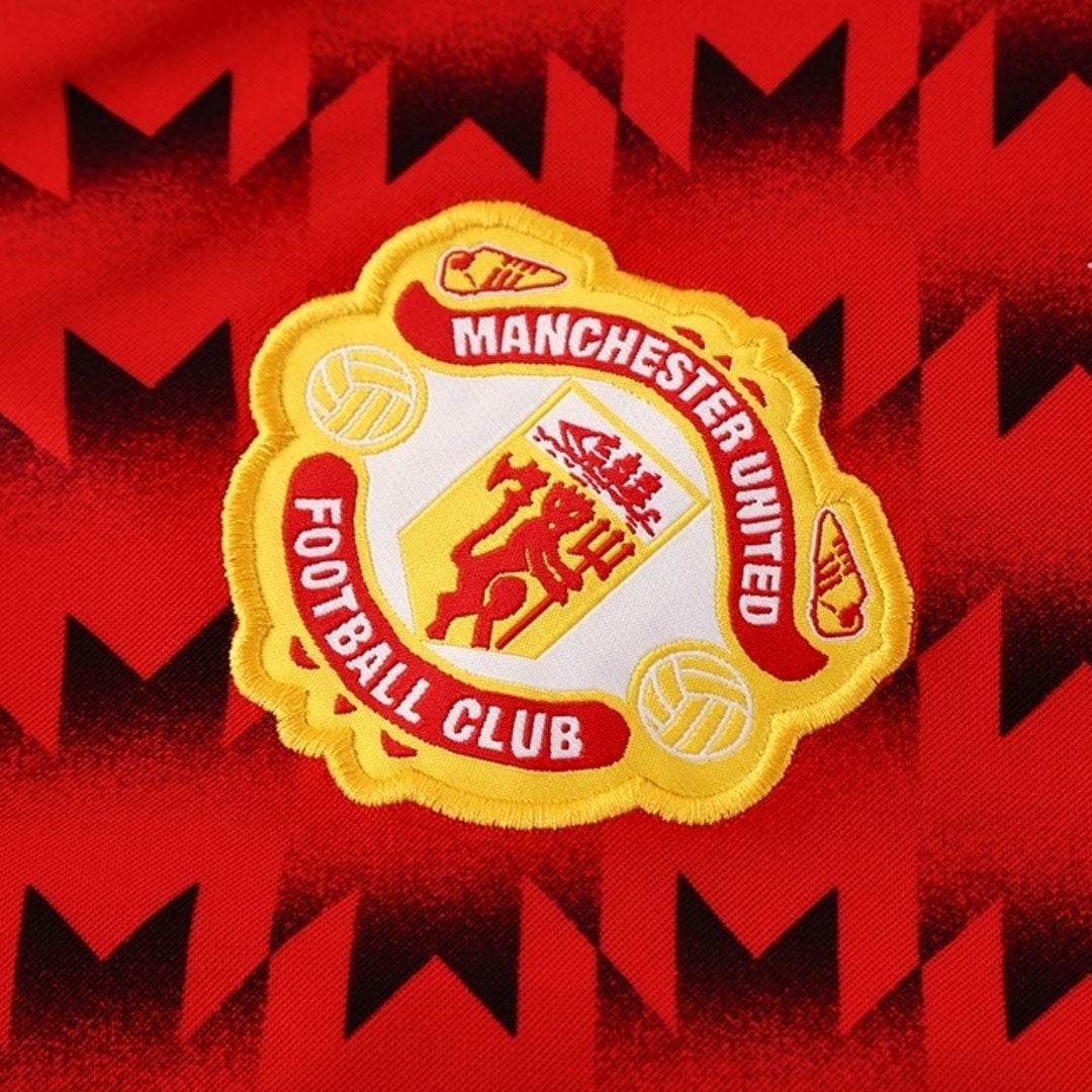 Manchester United 2025/26 Tracksuit Red&Black