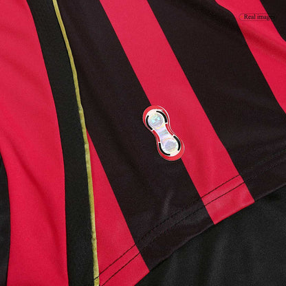 AC Milan 2006/07 Retro Home Soccer Jersey - MALDINI #3