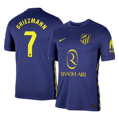 Atletico Madrid 2025/26 Away Soccer Jersey - GRIEZMANN #7