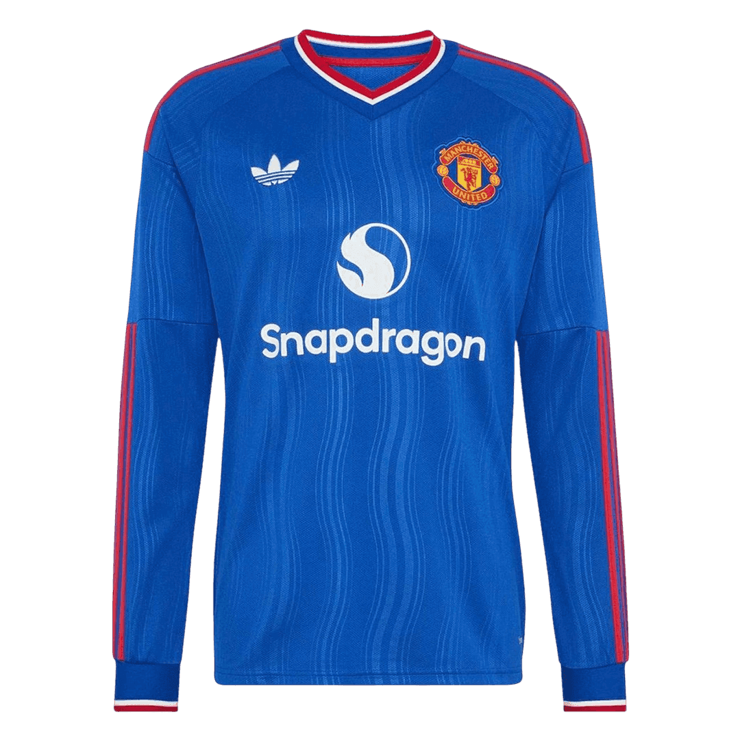 Manchester United 2026/27 Long Sleeve Away Soccer Jersey