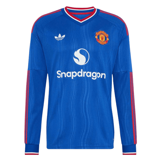 Manchester United 2026/27 Long Sleeve Away Soccer Jersey