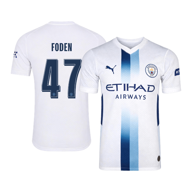 Manchester City 2026/27 Third Away Soccer Jersey - FODEN #47 – UCL (Player Edition)