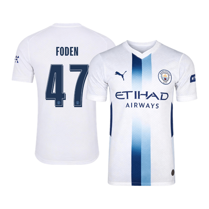 Manchester City 2026/27 Third Away Soccer Jersey - FODEN #47 – UCL (Player Edition)