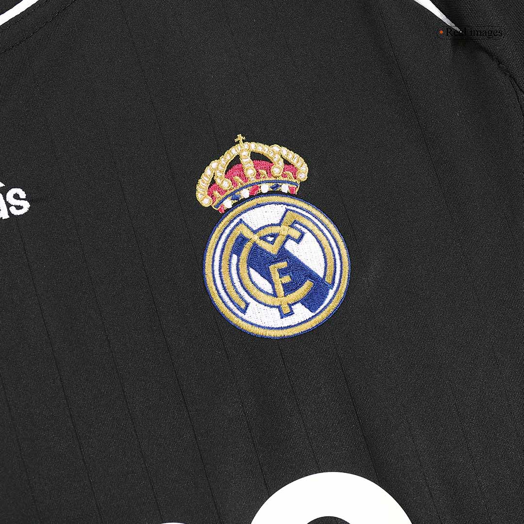 Retro BECKHAM #23 Men's Real Madrid 2006/07 Away Long Sleeve Soccer Jersey