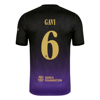 Barcelona 2026/27 Away Soccer Jersey - GAVI #6 – UCL
