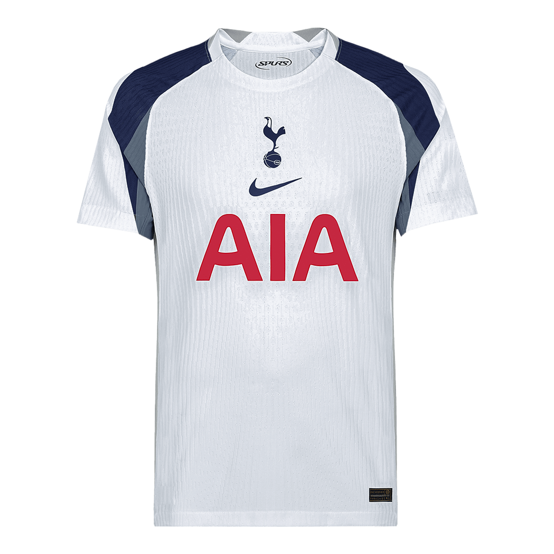 Men's Tottenham Hotspur 2025/26 Player Version Home Soccer Jersey - Slim Fit
