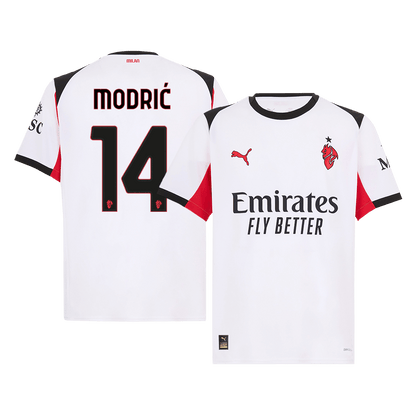 AC Milan 2025/26 Away Soccer Jersey - MODRIĆ #14