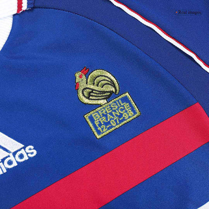 France 1998 Retro Home Soccer Jersey