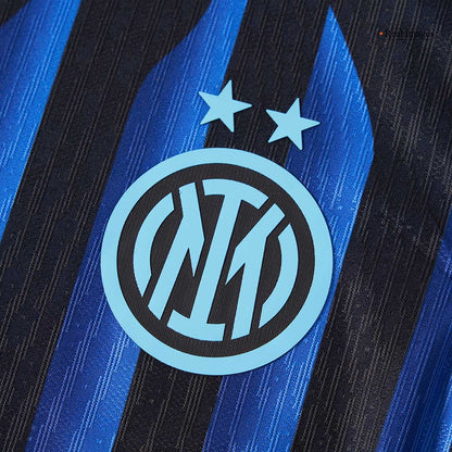 Men's Inter Milan 2025/26 Player Version Home Soccer Jersey - Slim Fit
