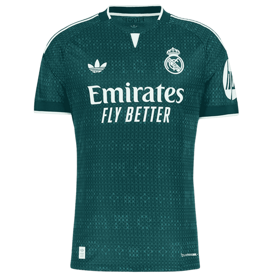 Men's Real Madrid 2026/27 Player Version Away Soccer Jersey - Slim Fit