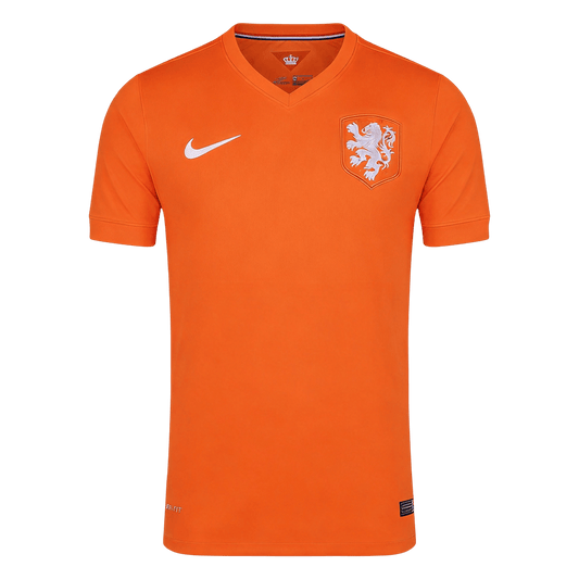 Retro Men's Netherlands World Cup 2014 Home Soccer Jersey