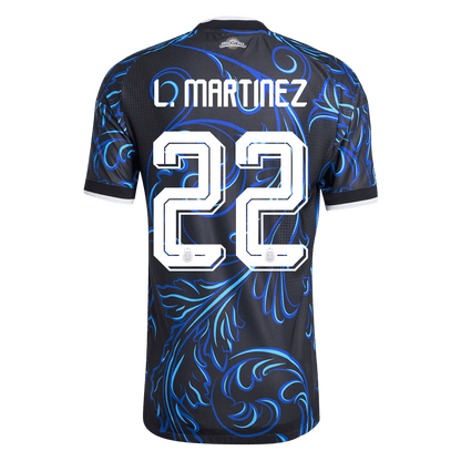 Argentina World Cup 2026 Away Soccer Jersey - L. MARTINEZ #22 (Player Edition)