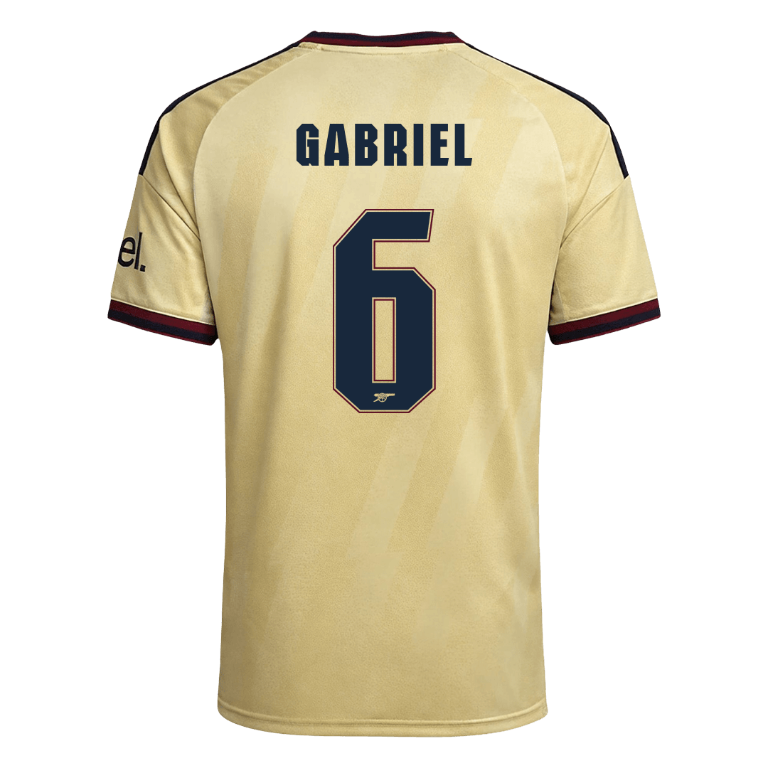 Arsenal 2026/27 Third Away Soccer Jersey - GABRIEL #6 – UCL