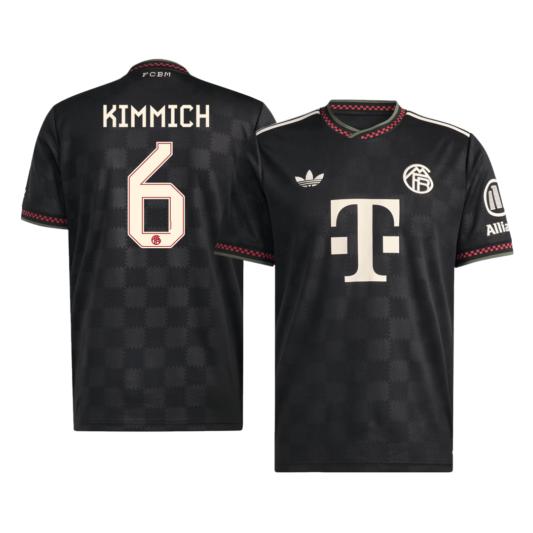 KIMMICH #6 Men's Bayern Munich 2025/26 Third Away Soccer Jersey