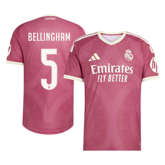 Real Madrid 2026/27 Third Away Soccer Jersey - BELLINGHAM #5 (Player Edition)