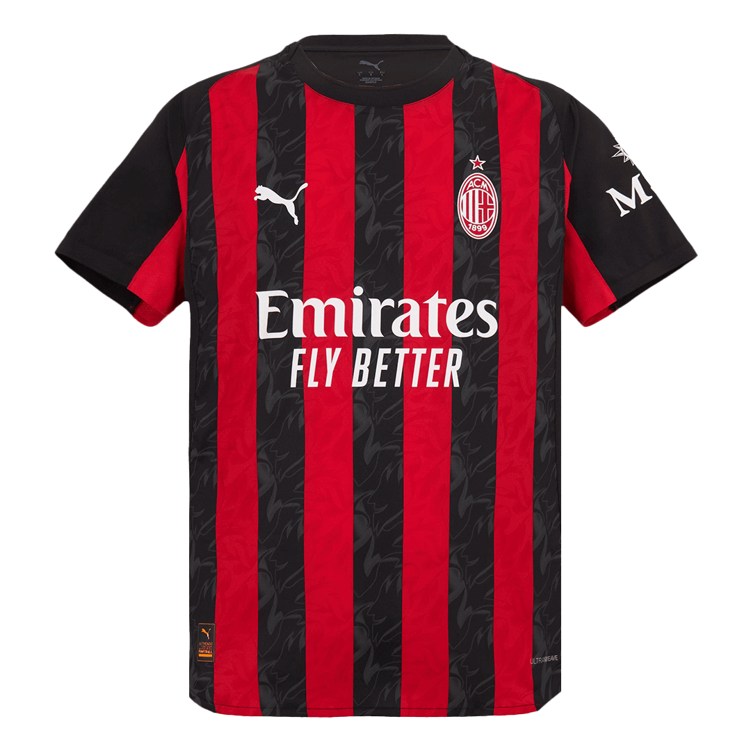 AC Milan 2025/26 Home Soccer Jersey (Player Edition)