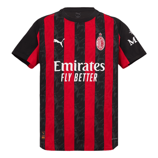 AC Milan 2025/26 Home Soccer Jersey (Player Edition)