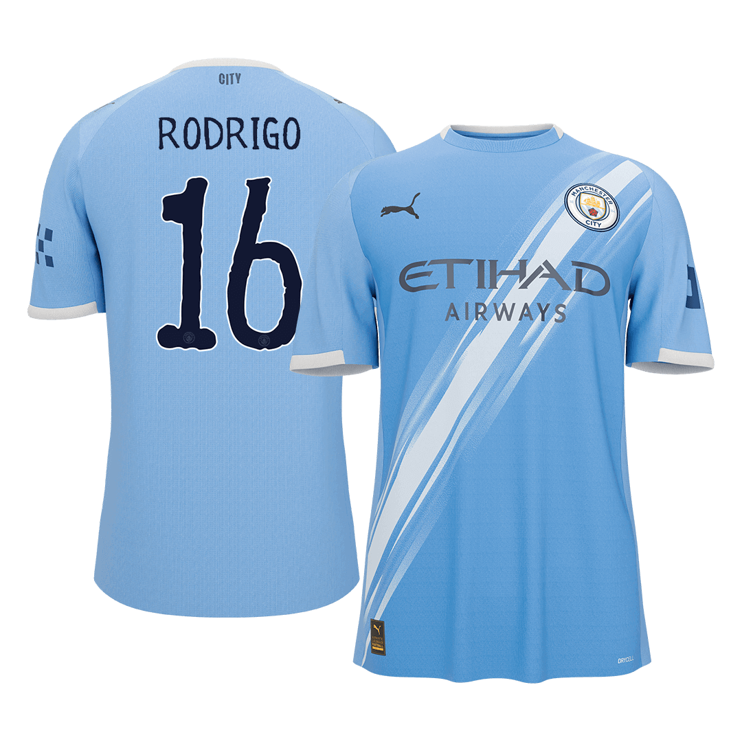 RODRIGO #16 Men's Manchester City World Cup 2025/26 Home Soccer Jersey [PREMIUM]