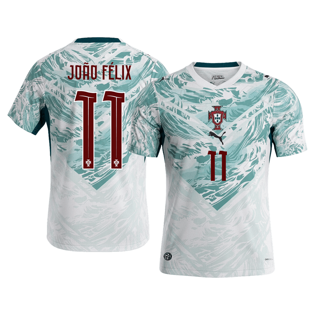 Portugal World Cup 2026 Away Soccer Jersey - JOÃO FÉLIX #11