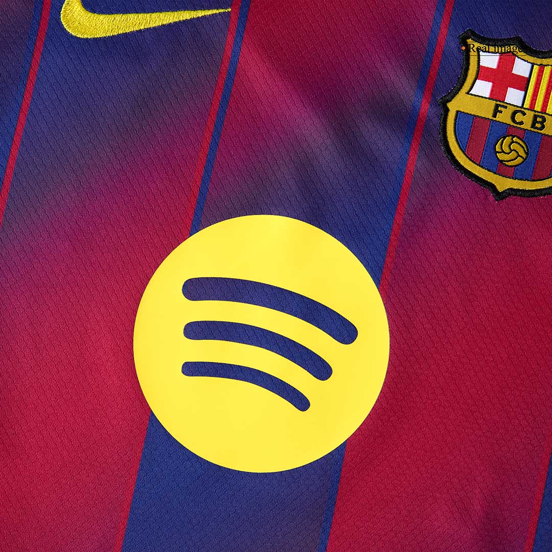 Kid's Barcelona 2025/26 Home Soccer Jersey Full Kit [PREMIUM]