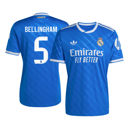 Real Madrid 2025/26 Third Away Soccer Jersey - BELLINGHAM #5