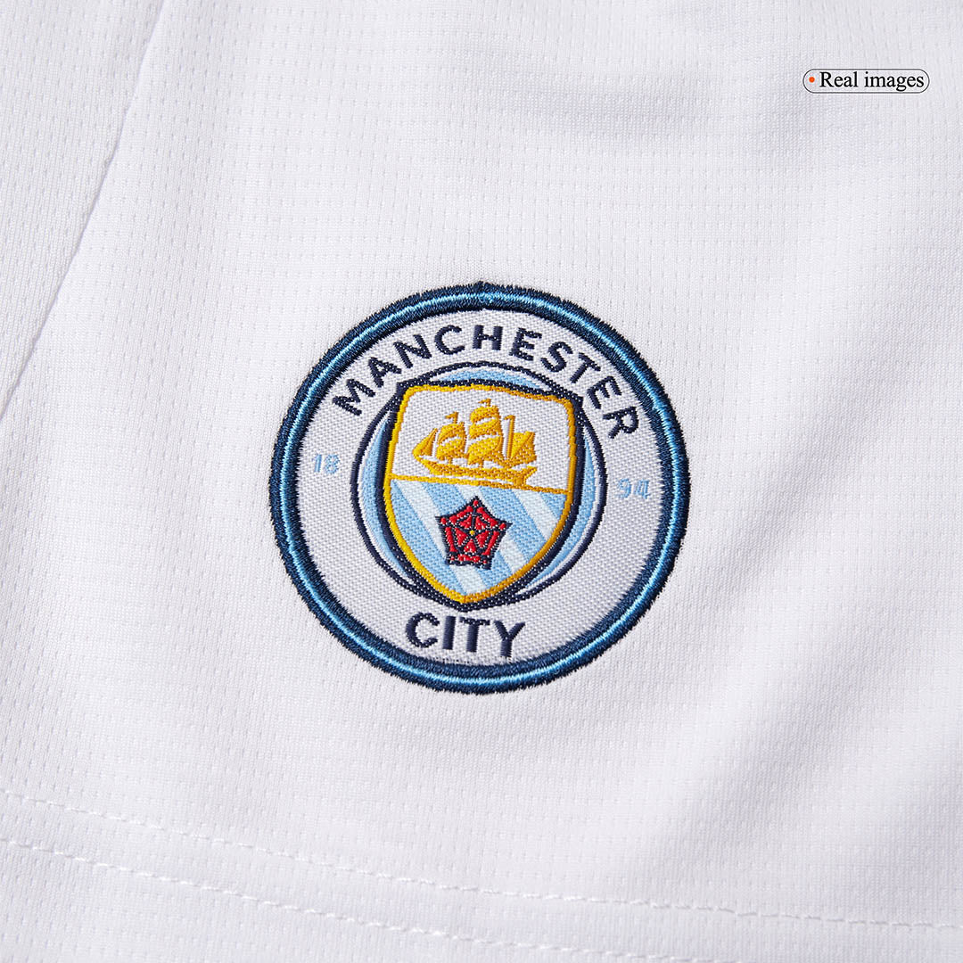 Men's Manchester City 2025/26 Home Soccer Shorts