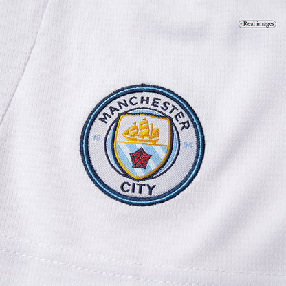 Men's Manchester City 2025/26 Home Soccer Shorts