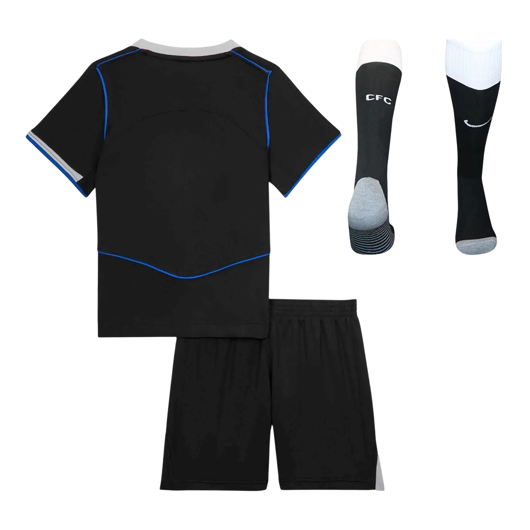 Kid's Chelsea 2025/26 Third Away Soccer Jersey Full Kit