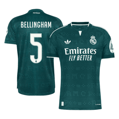 Real Madrid 2026/27 Away Soccer Jersey - BELLINGHAM #5 (Player Edition)