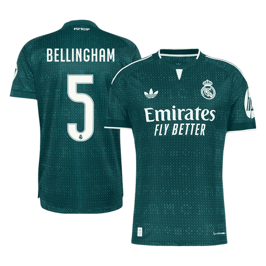Real Madrid 2026/27 Away Soccer Jersey - BELLINGHAM #5 (Player Edition)