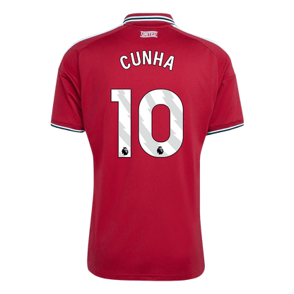 Manchester United 2026/27 Home Soccer Jersey - CUNHA #10