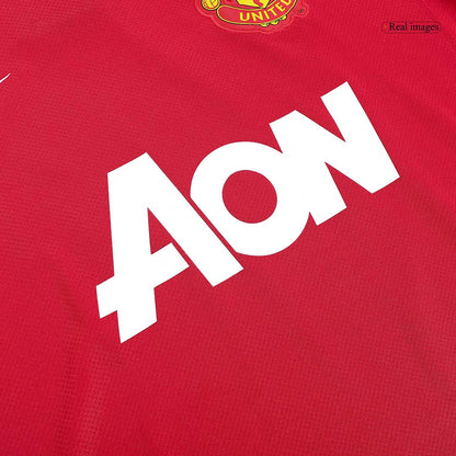 Retro Men's Manchester United 2011/12 Home Soccer Jersey