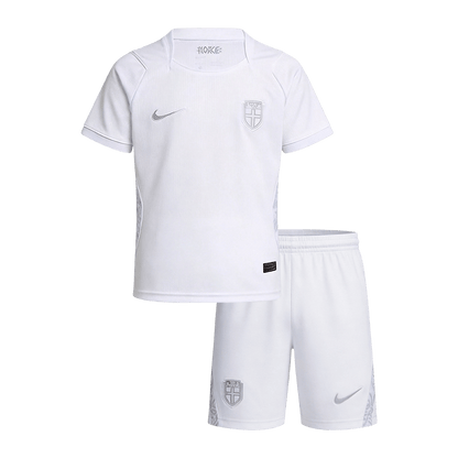 Kid's Norway World Cup 2026 Third Away Soccer Jersey Kit