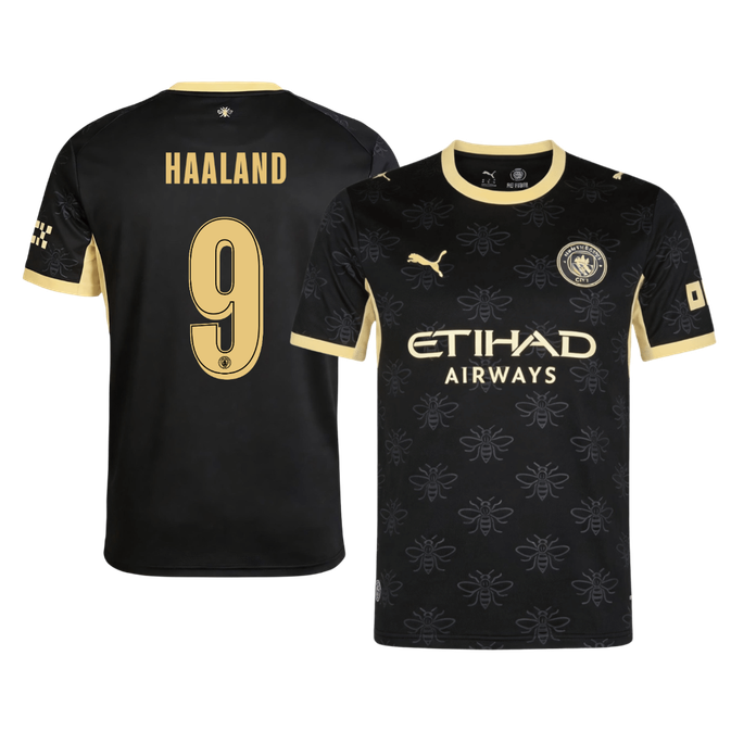 Manchester City 2026/27 Away Soccer Jersey - HAALAND #9 – UCL