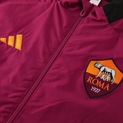 Roma 2025/26 Windbreaker Jacket Red