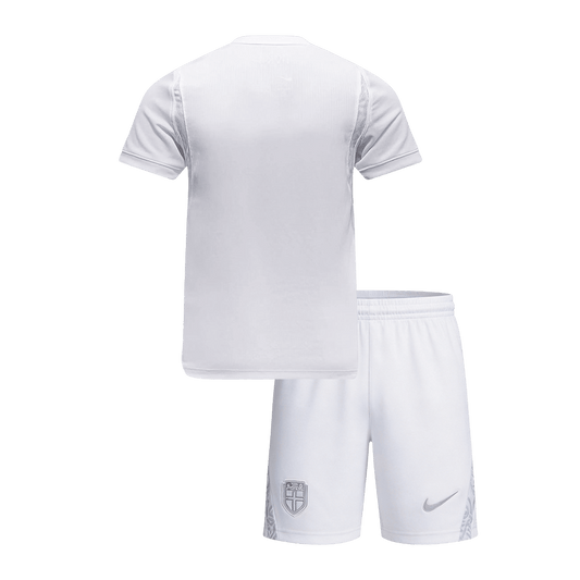 Kid's Norway World Cup 2026 Third Away Soccer Jersey Kit