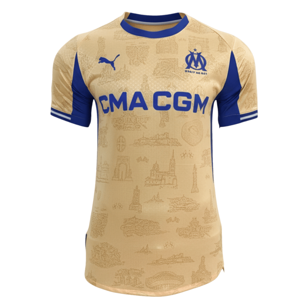 Marseille 2025/26 Fourth Away Soccer Jersey (Player Edition)