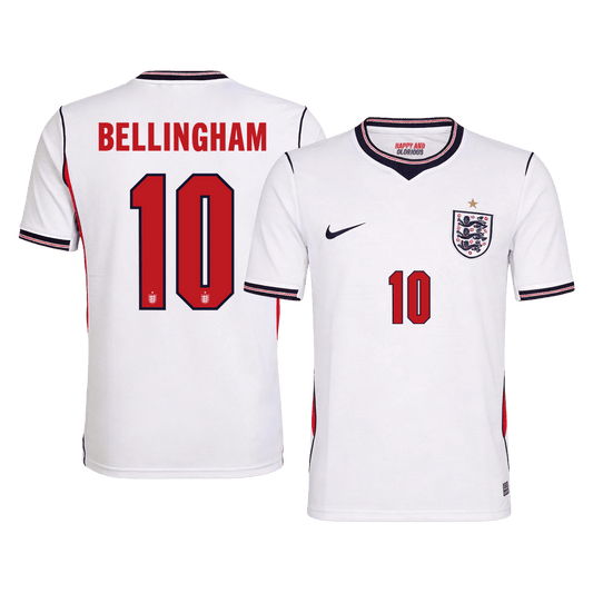 England World Cup 2026 Home Soccer Jersey - BELLINGHAM #10