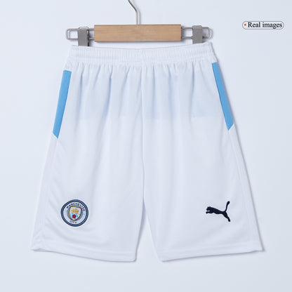 Kids Manchester City 2025/26 Home Soccer Kit