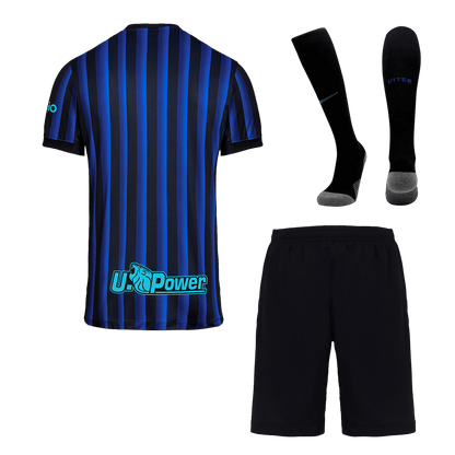 Men's Inter Milan 2025/26 Home Soccer Jersey Full Kit