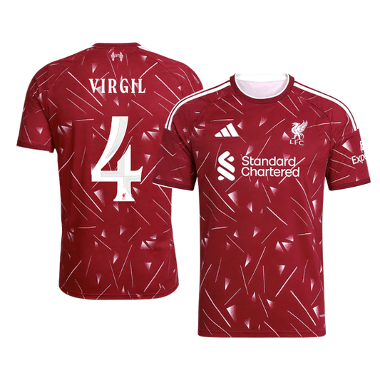 Liverpool 2026/27 Home Soccer Jersey - VIRGIL #4 – UCL